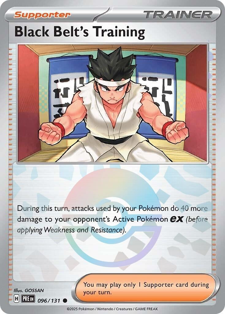 Image for Black Belt's Training - 096/131 (Poke Ball Pattern) (SV: Prismatic Evolutions) (096/131) - Pokemon
