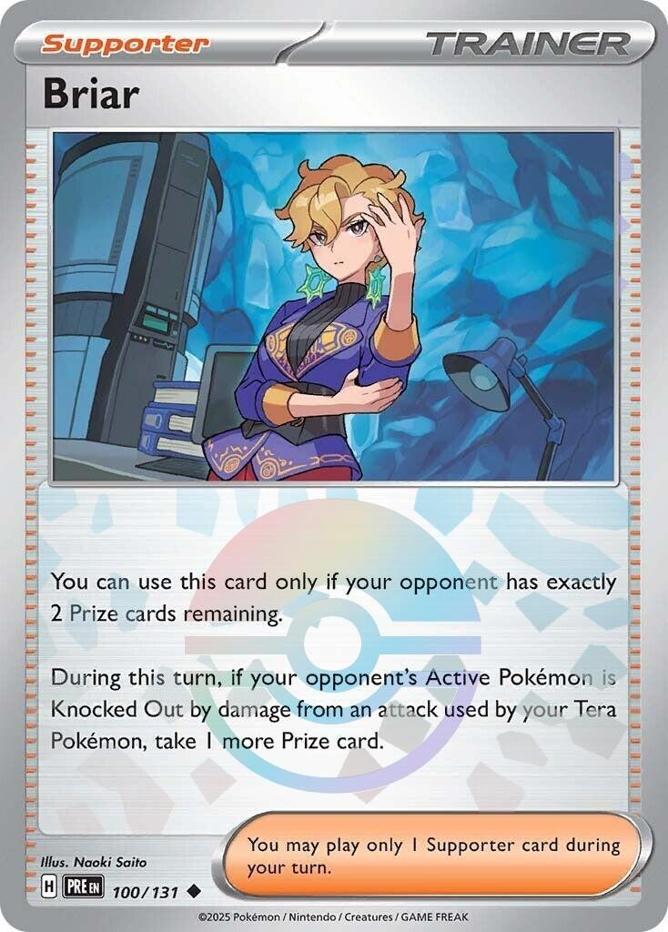 Image for Briar (Poke Ball Pattern) (SV: Prismatic Evolutions) (100/131) - Pokemon