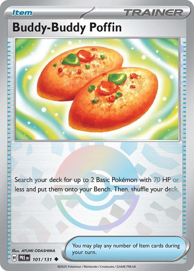 Image for Buddy-Buddy Poffin (Poke Ball Pattern) (SV: Prismatic Evolutions) (101/131) - Pokemon