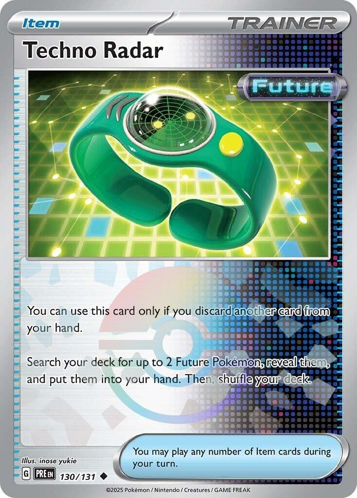 Image for Techno Radar (Poke Ball Pattern) (SV: Prismatic Evolutions) (130/131) - Pokemon