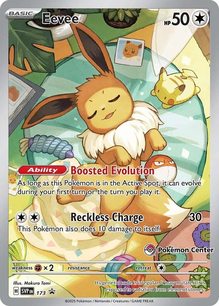 Image for Eevee - 173 (Pokemon Center Exclusive) (SV: Scarlet & Violet Promo Cards) (173) - Pokemon
