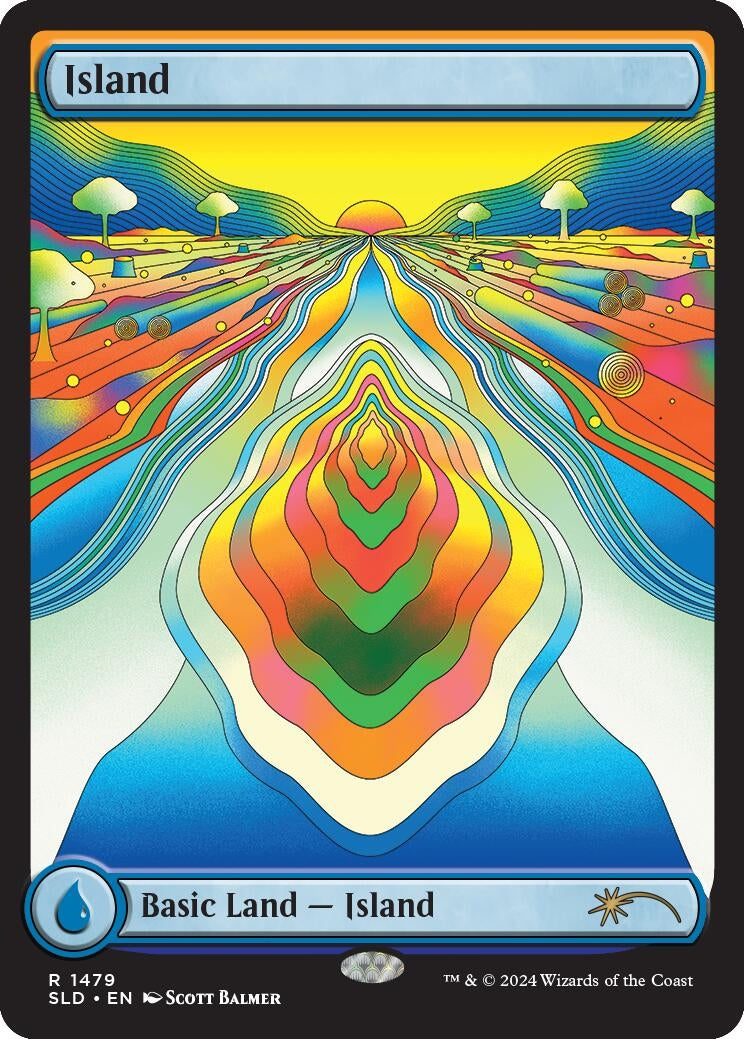 Image for Island (1479) (Secret Lair Drop Series) (1479) - Magic: The Gathering