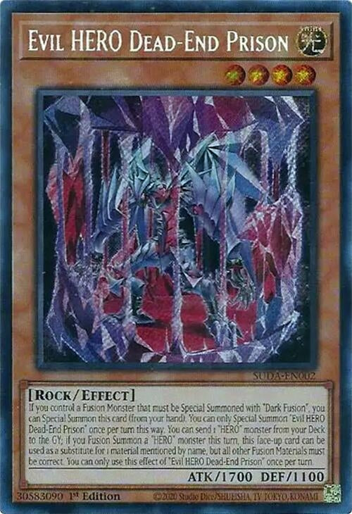 Image for Evil HERO Dead-End Prison (Supreme Darkness) (SUDA-EN002) - YuGiOh
