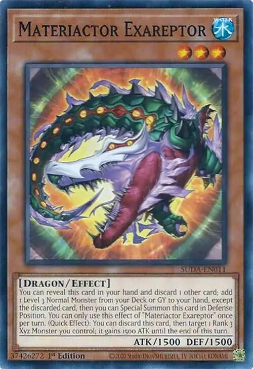Image for Materiactor Exareptor (Supreme Darkness) (SUDA-EN011) - YuGiOh