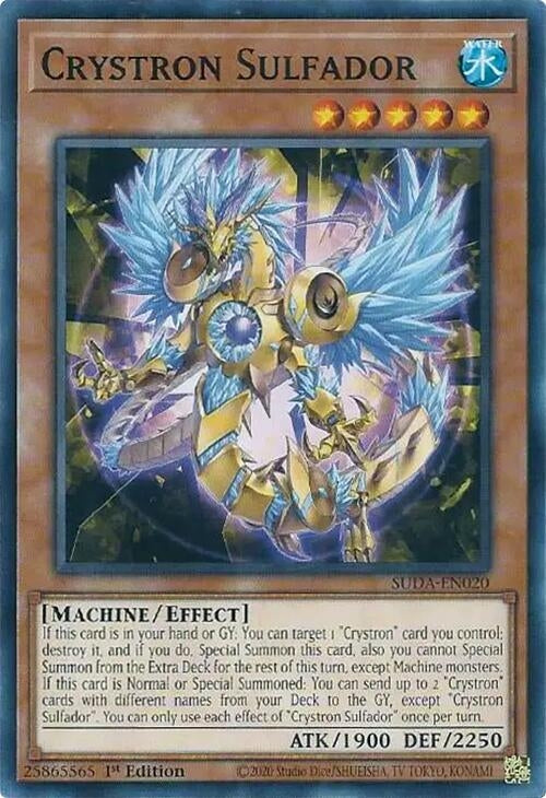 Image for Crystron Sulfador (Supreme Darkness) (SUDA-EN020) - YuGiOh