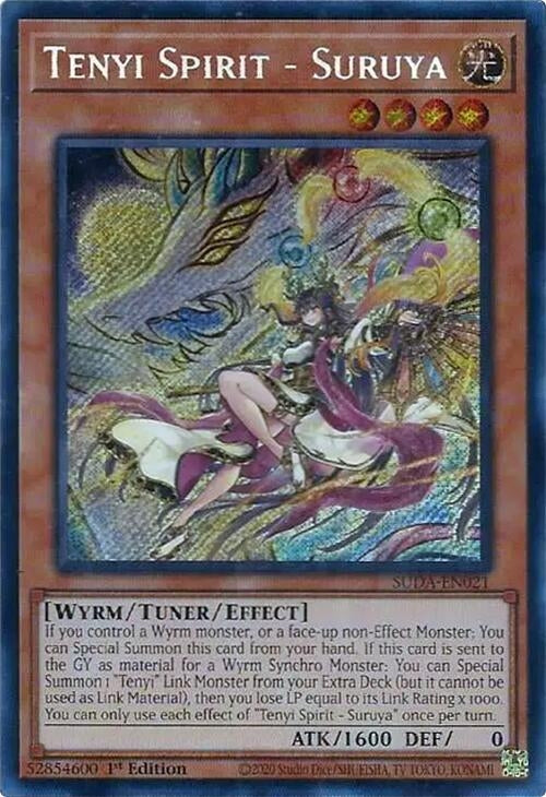 Image for Tenyi Spirit - Suruya (Supreme Darkness) (SUDA-EN021) - YuGiOh