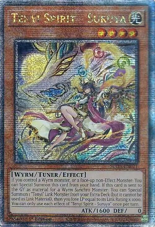 Image for Tenyi Spirit - Suruya (Quarter Century Secret Rare) (Supreme Darkness) (SUDA-EN021) - YuGiOh