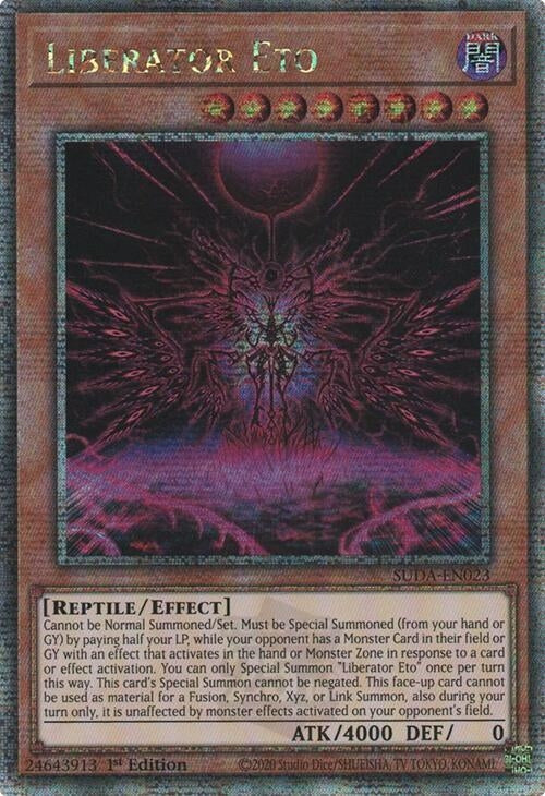 Image for Liberator Eto (Quarter Century Secret Rare) (Supreme Darkness) (SUDA-EN023) - YuGiOh