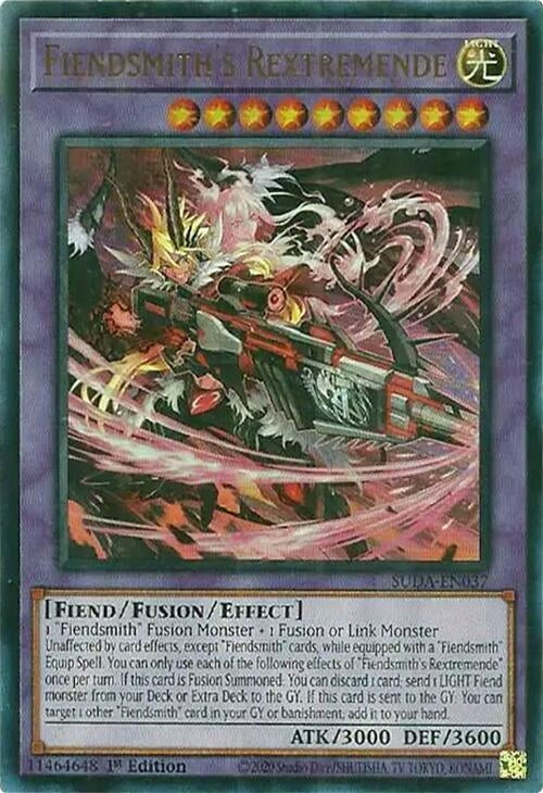 Image for Fiendsmith's Rextremende (Supreme Darkness) (SUDA-EN037) - YuGiOh