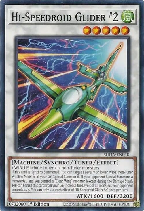 Image for Hi-Speedroid Glider #2 (Supreme Darkness) (SUDA-EN040) - YuGiOh