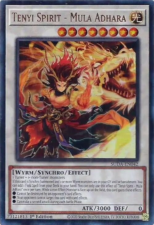 Image for Tenyi Spirit - Mula Adhara (Supreme Darkness) (SUDA-EN042) - YuGiOh