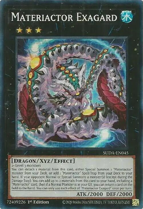 Image for Materiactor Exagard (Supreme Darkness) (SUDA-EN045) - YuGiOh