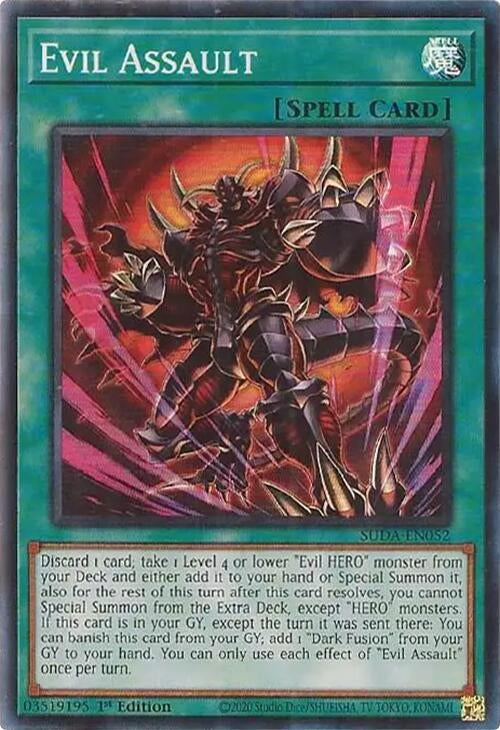 Image for Evil Assault (Supreme Darkness) (SUDA-EN052) - YuGiOh