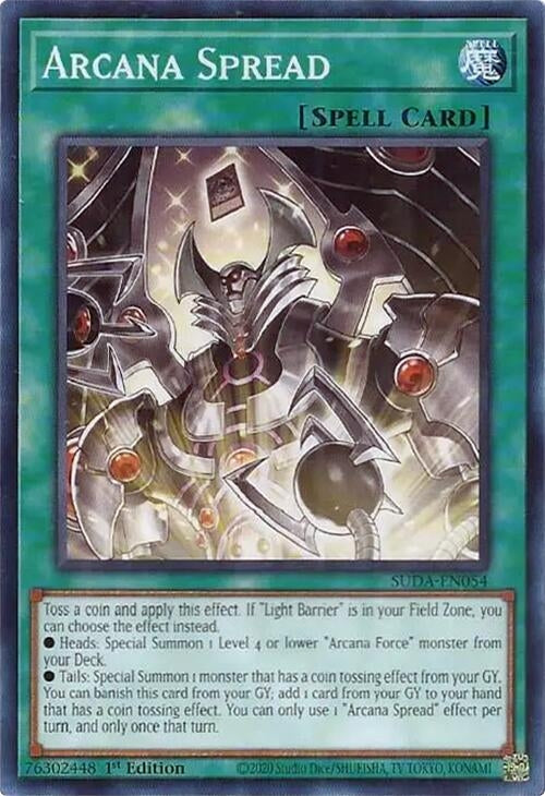 Image for Arcana Spread (Supreme Darkness) (SUDA-EN054) - YuGiOh