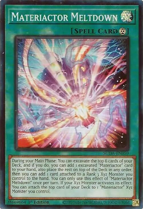 Image for Materiactor Meltdown (Supreme Darkness) (SUDA-EN059) - YuGiOh