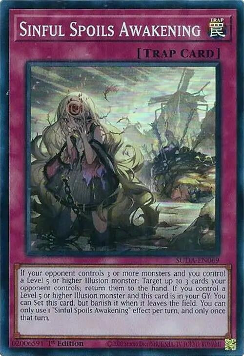 Image for Sinful Spoils Awakening (Supreme Darkness) (SUDA-EN069) - YuGiOh