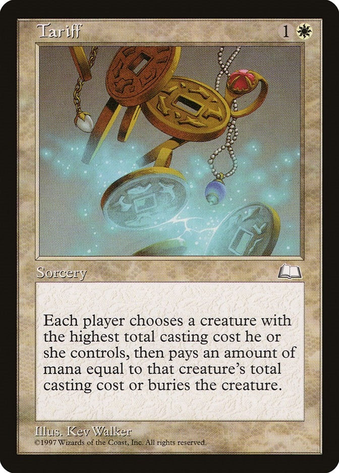 Image for Tariff (Weatherlight) - Magic: The Gathering
