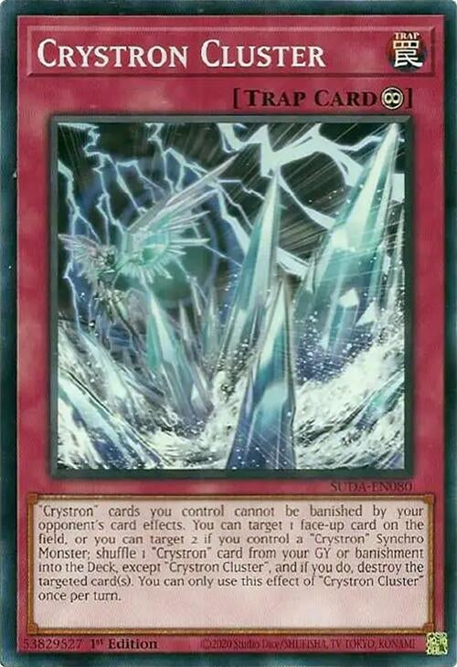 Image for Crystron Cluster (Supreme Darkness) (SUDA-EN080) - YuGiOh