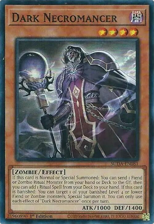 Image for Dark Necromancer (Supreme Darkness) (SUDA-EN081) - YuGiOh