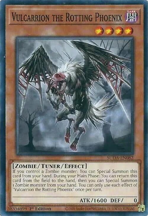 Image for Vulcarrion the Rotting Phoenix (Supreme Darkness) (SUDA-EN082) - YuGiOh