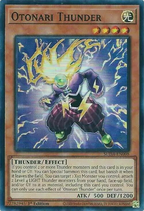 Image for Otonari Thunder (Supreme Darkness) (SUDA-EN098) - YuGiOh