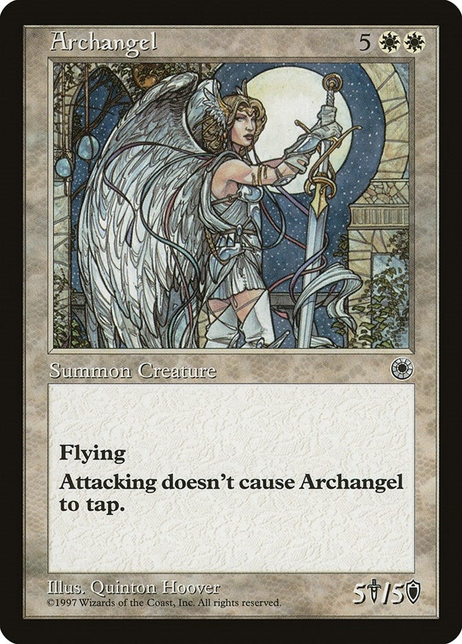 Image for Archangel (Portal) - Magic: The Gathering