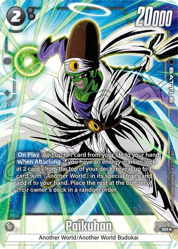 Image for Paikuhan (Alternate Art) (New Adventure) (FB05-107) - Dragon Ball Super: Fusion World