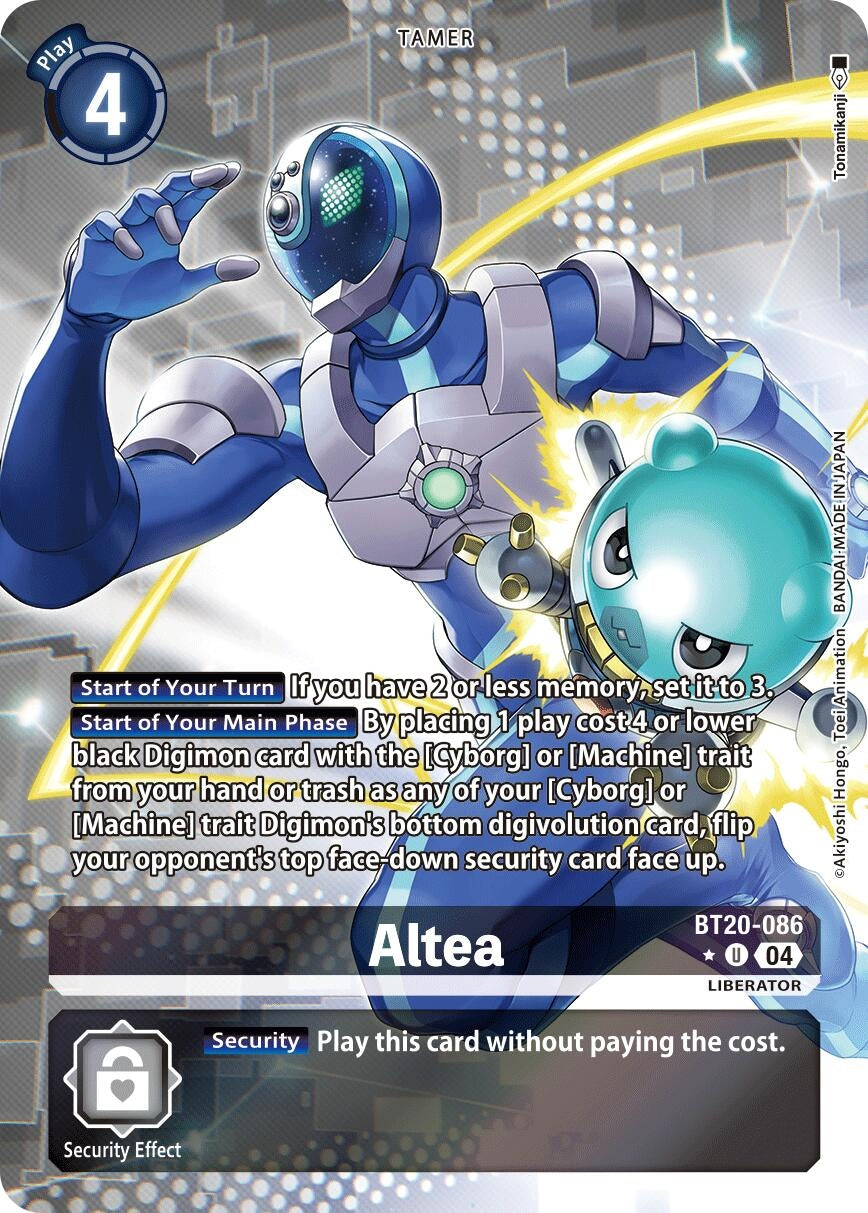 Image for Altea (Alternate Art) (BT19-20) (BT20-086 U) - Digimon Card Game