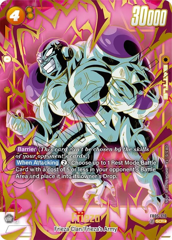 Image for Frieza - FB05-120 (Alternate Art) (New Adventure) (FB05-120) - Dragon Ball Super: Fusion World