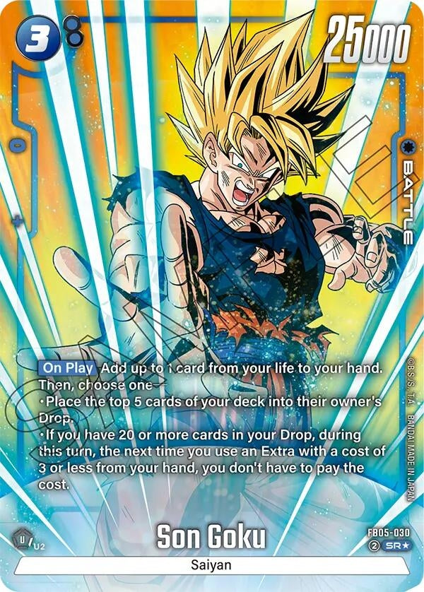 Image for Son Goku - FB05-030 (Alternate Art) (New Adventure) (FB05-030) - Dragon Ball Super: Fusion World