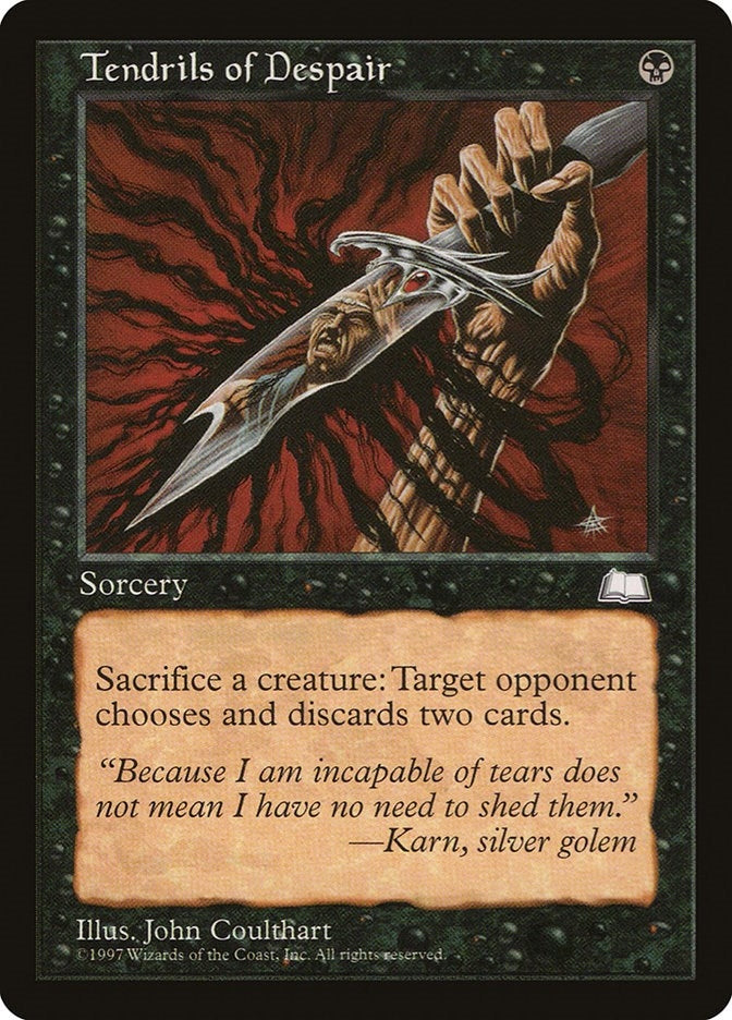 Image for Tendrils of Despair (Weatherlight) - Magic: The Gathering