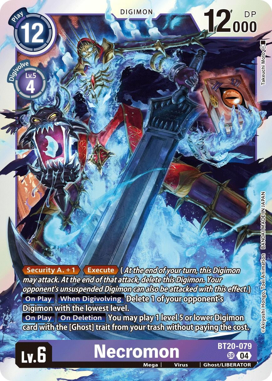 Image for Necromon (BT19-20) (BT20-079 SR) - Digimon Card Game