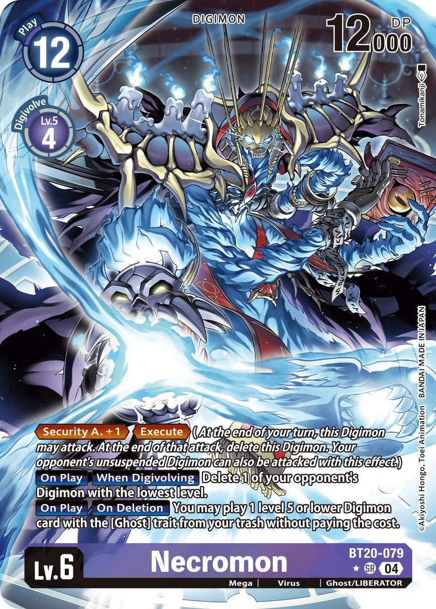 Image for Necromon (Alternate Art) (BT19-20) (BT20-079 SR) - Digimon Card Game