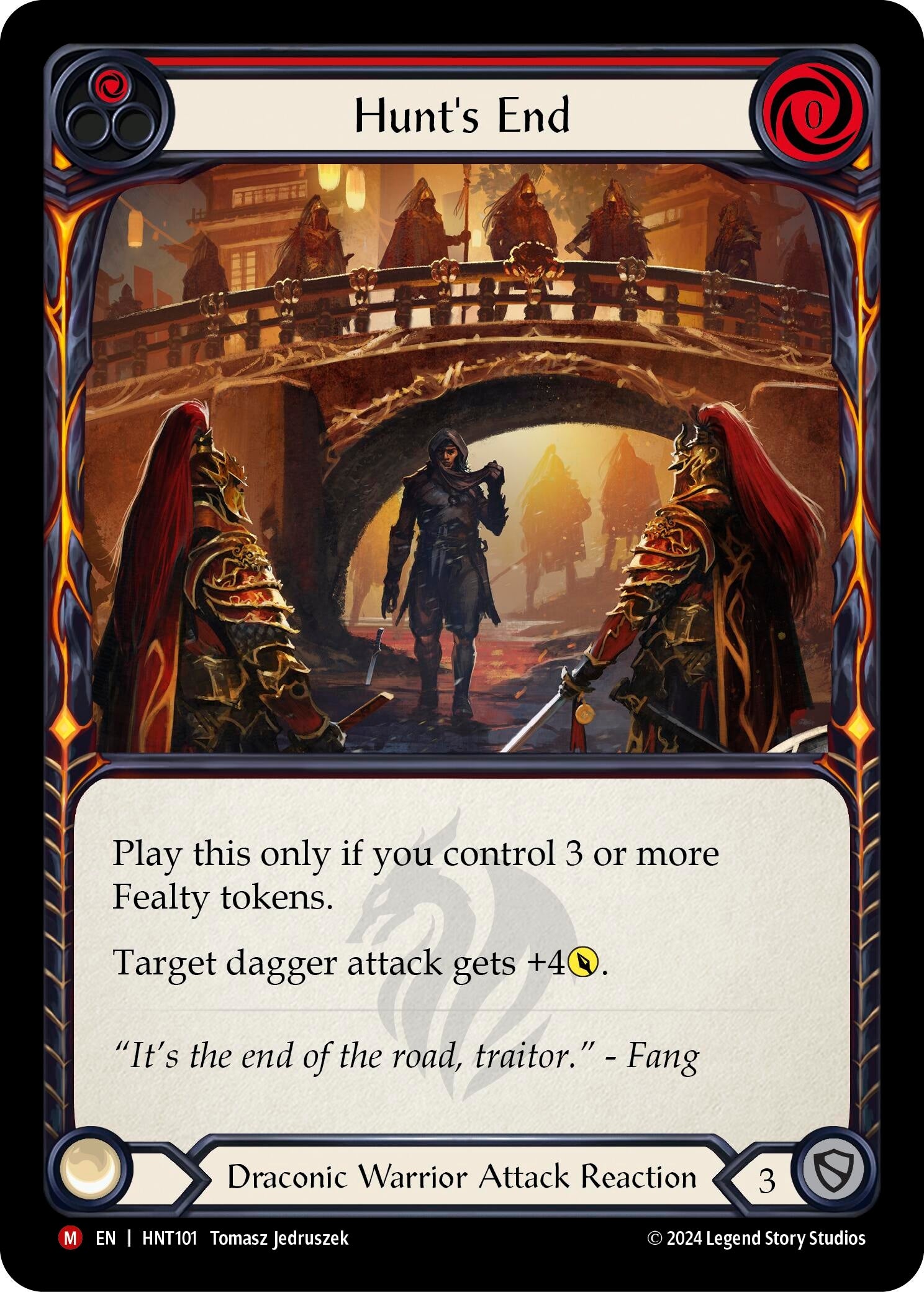 Image for Hunt's End (The Hunted) (HNT101) - Flesh and Blood TCG
