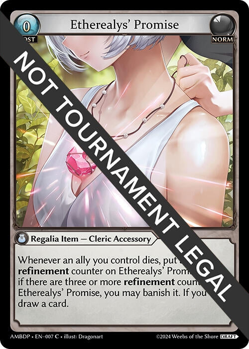 Image for Etherealys' Promise (Mortal Ambition Draft Pack) (007) - Grand Archive TCG