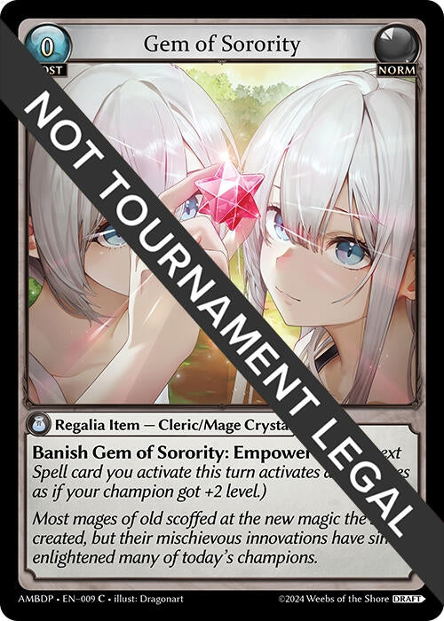 Image for Gem of Security (Mortal Ambition Draft Pack) (009) - Grand Archive TCG