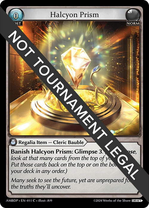 Image for Halcyon Prism (Mortal Ambition Draft Pack) (011) - Grand Archive TCG