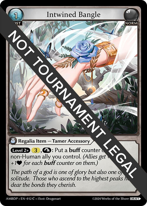 Image for Intwined Bangle (Mortal Ambition Draft Pack) (012) - Grand Archive TCG