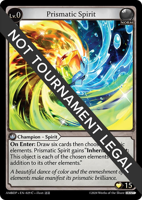 Image for Prismatic Spirit (Mortal Ambition Draft Pack) (029) - Grand Archive TCG