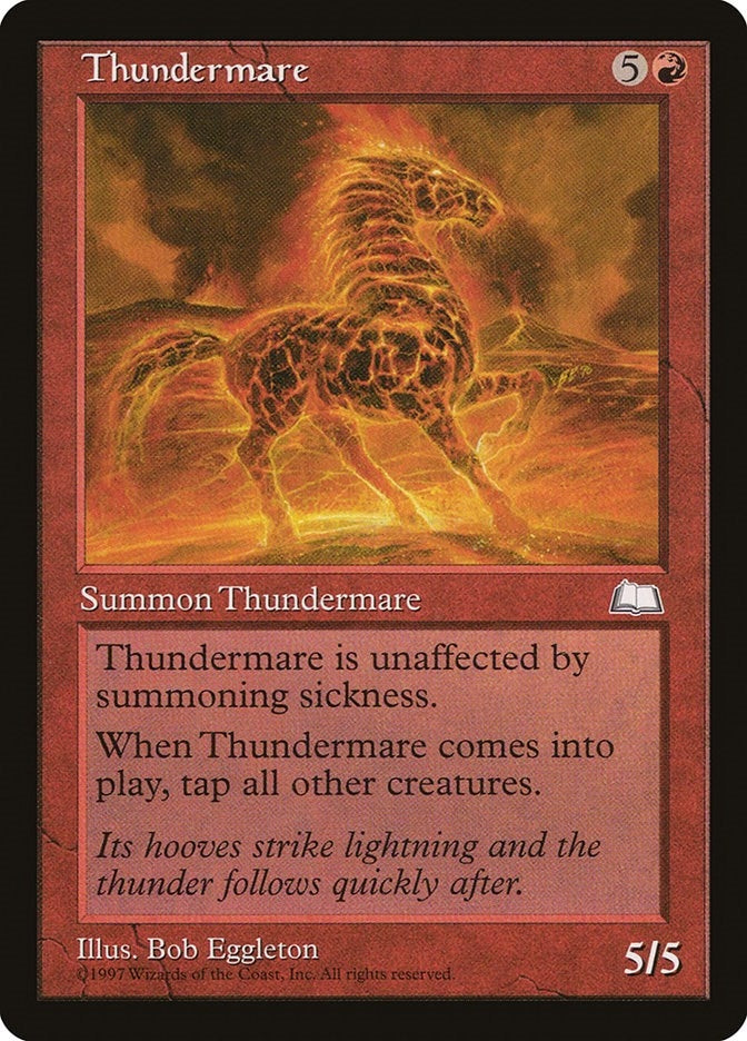 Image for Thundermare (Weatherlight) - Magic: The Gathering