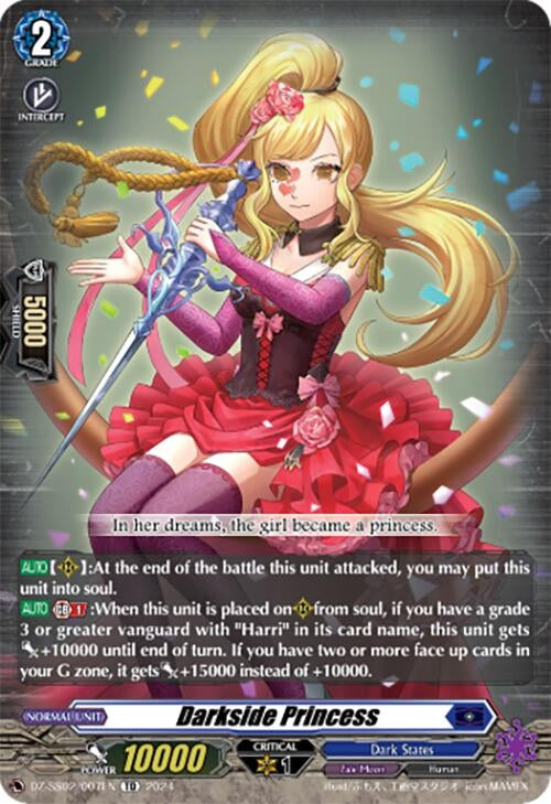 Image for Darkside Princess (DZ-SS02: Stride Deckset -Harri-) (DZ-SS02/007EN) - Cardfight Vanguard