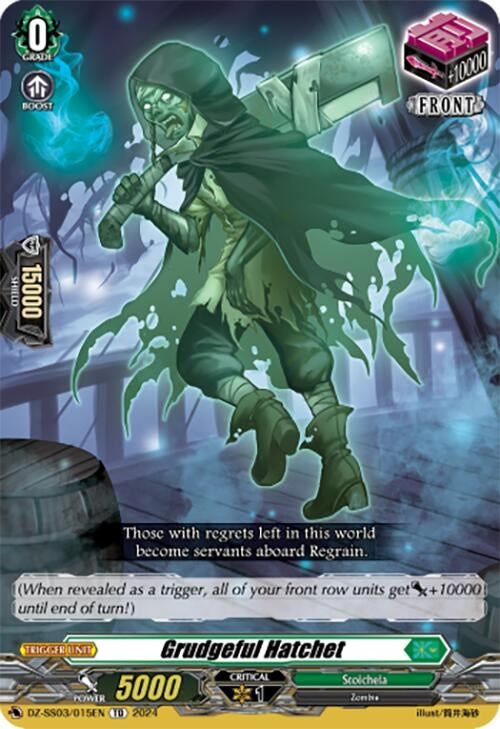 Image for Grudgeful Hatchet (DZ-SS03: Stride Deckset -Nightrose-) (DZ-SS03/015EN) - Cardfight Vanguard