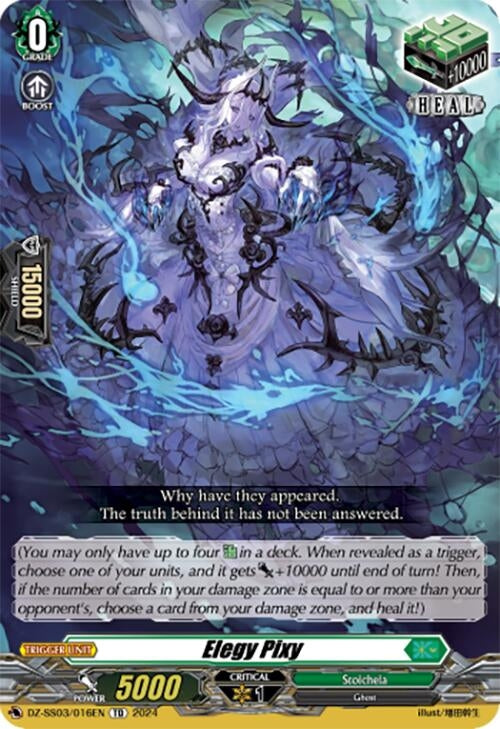 Image for Elegy Pixy (DZ-SS03: Stride Deckset -Nightrose-) (DZ-SS03/016EN) - Cardfight Vanguard
