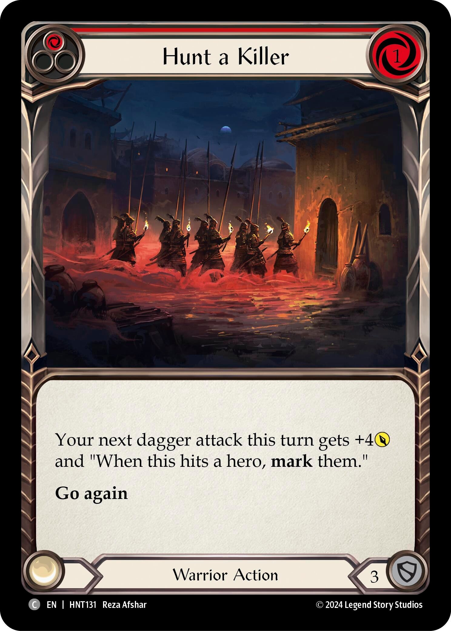 Image for Hunt a Killer (Red) (The Hunted) (HNT131) - Flesh and Blood TCG