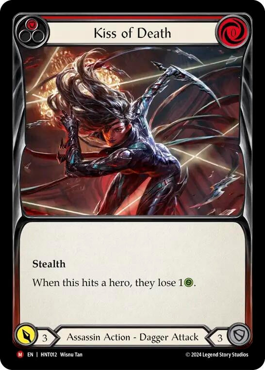 Image for Kiss of Death (The Hunted) (HNT012) - Flesh and Blood TCG