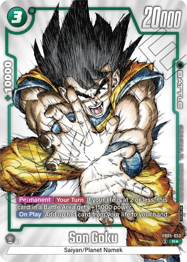 Image for Son Goku - FB05-053 (1st Anniversary Event Winner) (Tournament and Championship Promos) (FB05-053) - Dragon Ball Super: Fusion World