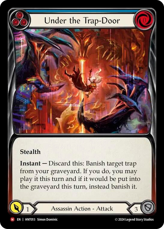 Image for Under the Trap-Door (The Hunted) (HNT013) - Flesh and Blood TCG