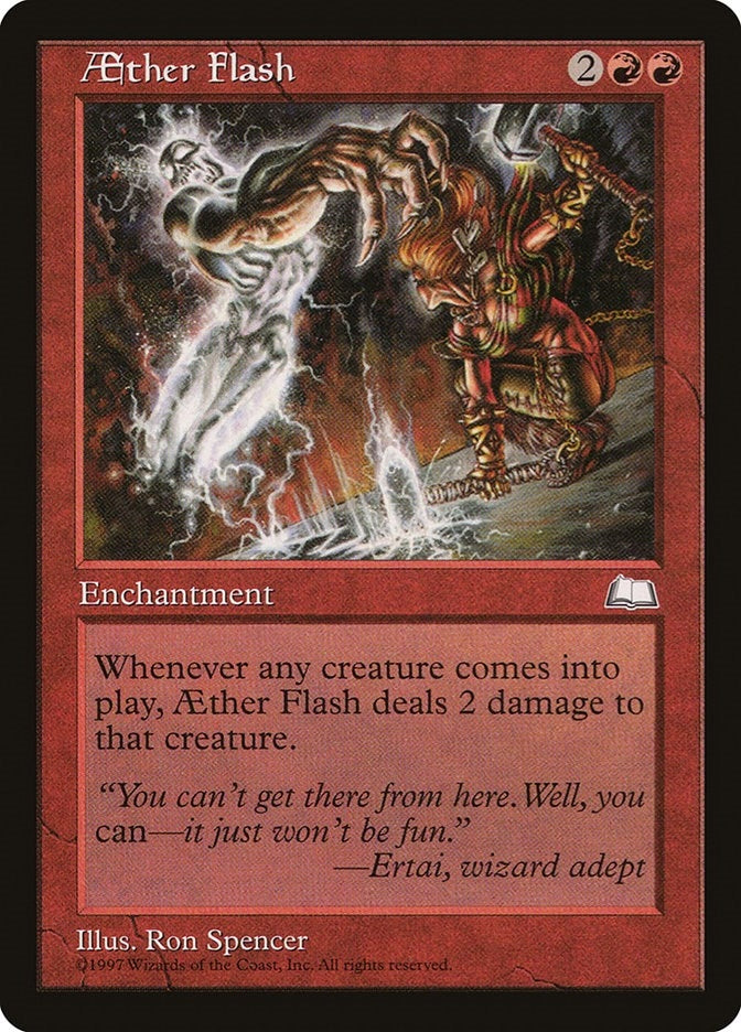 Image for Aether Flash (Weatherlight) - Magic: The Gathering