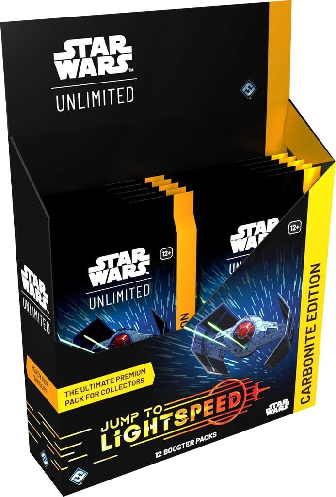 Image for Jump to Lightspeed Carbonite Edition - Booster Display - Star Wars: Unlimited