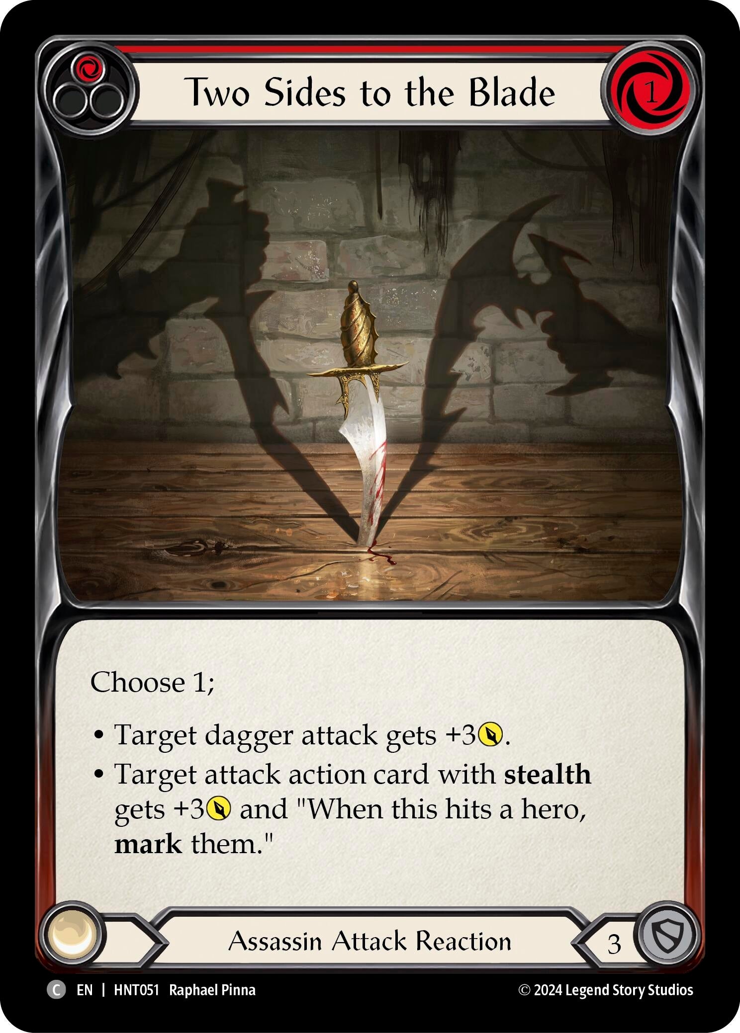 Image for Two Sides to the Blade (The Hunted) (HNT051) - Flesh and Blood TCG